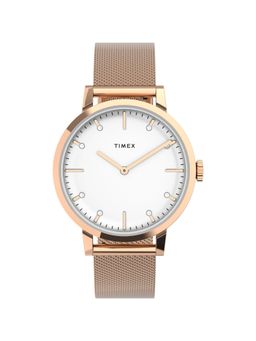 Timex - Women Midtown Silver Round Dial Analog Watch - TW2V37100UJ (M)