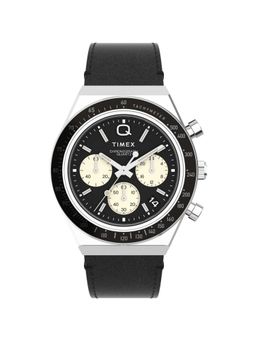 Timex - Men Q Timex Black Round Dial Analog Watch - TW2V42700U9 (M)