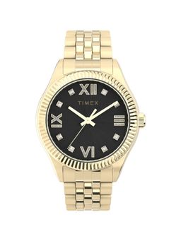 Timex - Women Trend Black Round Dial Analog Watch - TW2V45700UJ (M)