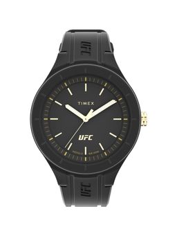 Timex - Women Ufc Strength Black Round Dial Analog Watch - TW2V569000D (M)