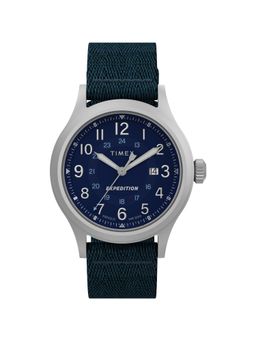Timex - Men Expedition North Blue Round Dial Analog Watch - TW2V65600X6 (M)