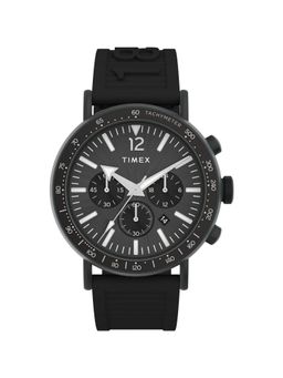 Timex - Men Waterbury Black Round Dial Analog Watch - TW2V71900UJ (M)