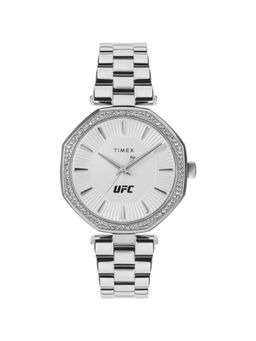 Timex - Women Ufc Jewel Silver Octagon Dial Analog Watch - TW2V83200X6 (M)