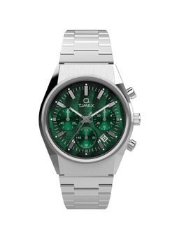 Timex - Men Q Timex Green Round Dial Analog Watch - TW2W33600UJ (M)