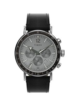 Timex - Men Waterbury Silver Round Dial Analog Watch - TW2W47400UJ (M)