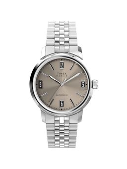 Timex - Marlin Round 21mm White Dial Mechanical Automatic Men Watch - TW2W59200UJ