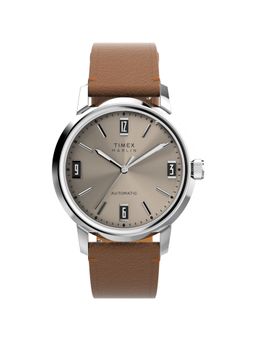 Timex - Men Marlin Beige Round Dial Analog Watch - TW2W59300UJ (M)