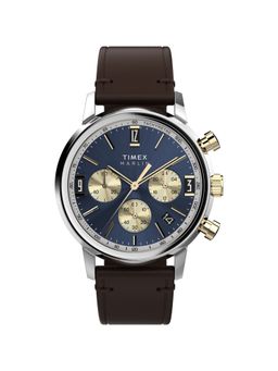 Timex - Marlin Round 21mm Blue Dial Analog Men Watch - TW2W60400UJ