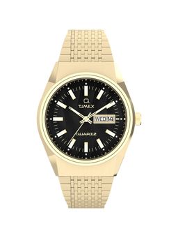 Timex - Men Q Timex Black Round Dial Analog Watch - TW2W62500UJ (M)