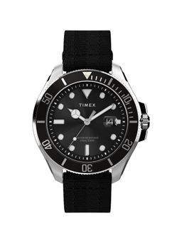 Timex - Men Trend Black Round Dial Analog Watch - TW2W62600UJ (M)