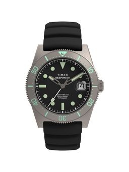 Timex - Men Deep Water Black Round Dial Analog Watch - TW2W73800UJ (M)