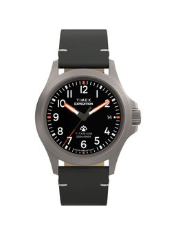 Timex - Men Expedition North Black Round Dial Analog Watch - TW2W78000UJ (M)