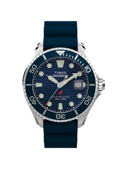 Timex - Men Deep Water Blue Round Dial Analog Watch - TW2W81500UJ (M)