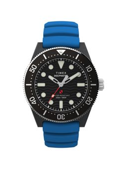 Timex - Men Deep Water Black Round Dial Analog Watch - TW2Y02500UJ (M)