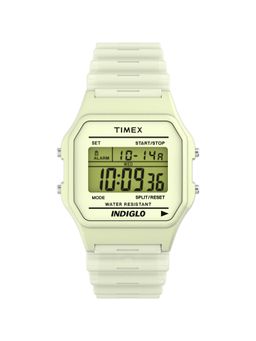 Timex - Unisex Timex 80 Green Square Dial Digital Watch - TW2Y02600UJ (M)