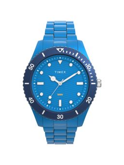 Timex - Men Trend Blue Round Dial Analog Watch - TW2Y04300UJ (M)