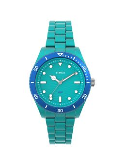 Timex - Women Trend Green Round Dial Analog Watch - TW2Y04700UJ (M)