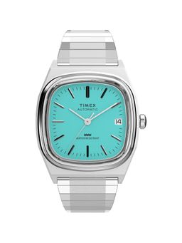 Timex - Q Square 21mm Blue Dial Automatic Men Watch - TW2Y07300UJ