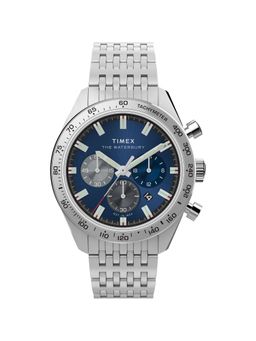 Timex - Men Waterbury Blue Round Dial Analog Watch - TW2Y18500UJ (M)