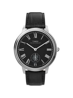 Timex - Men Waterbury Black Round Dial Analog Watch - TW2Y23200UJ (M)