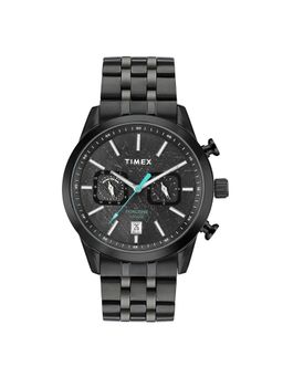 Timex - Men Black Round Dial Analog Watch - TWEG17610 (M)