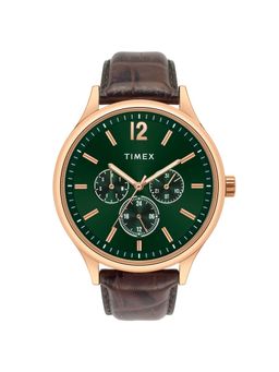 Timex - Men Green Round Dial Analog Watch - TWEG18434 (M)