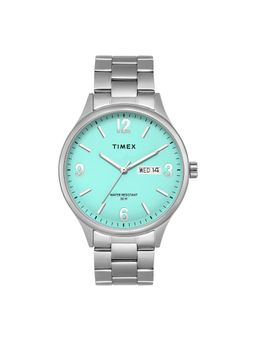 Timex - Men Blue Round Dial Analog Watch - TWEG18447 (M)