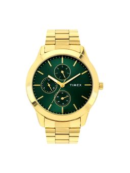Timex - Men Green Round Dial Analog Watch - TWEG18522 (M)