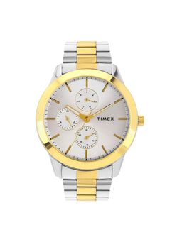 Timex - Men Silver Round Dial Analog Watch - TWEG18523 (M)