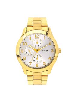 Timex - Men Silver Round Dial Analog Watch - TWEG18524 (M)