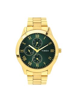 Timex - Men Green Round Dial Analog Watch - TWEG18527 (M)