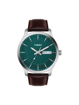 Timex - Men Green Round Dial Analog Watch - TWEG20800 (M)