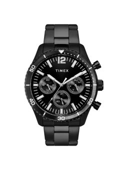 Timex - Men Black Round Dial Analog Watch - TWEG22104 (M)