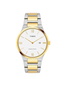 Timex - Signio Round 21mm White Dial Analog Men Watch - TWEG23606