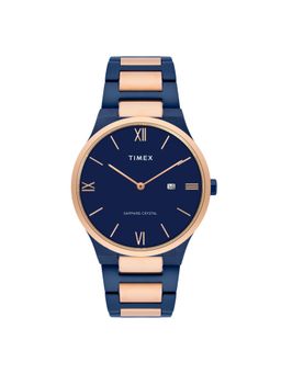 Timex - Signio Round 21mm Blue Dial Analog Men Watch - TWEG23607
