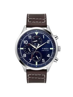 Timex - Men Blue Round Dial Analog Watch - TWEG23901 (M)