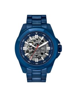 Timex - Men Blue Round Dial Analog Watch - TWEG24104 (M)