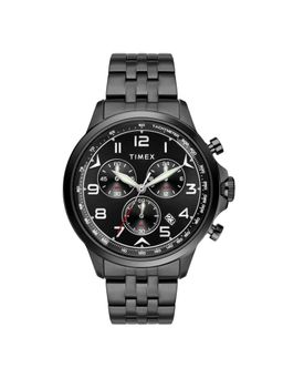 Timex - Men Black Round Dial Analog Watch - TWEG25103 (M)