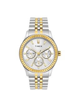 Timex - Men Silver Round Dial Analog Watch - TWEG25200 (M)