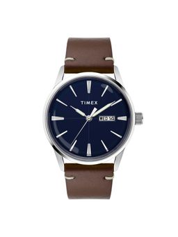 Timex - Men Blue Round Dial Analog Watch - TWEG25500 (M)