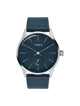 Timex - Men Teal Round Dial Analog Watch - TWEG25503 (M)