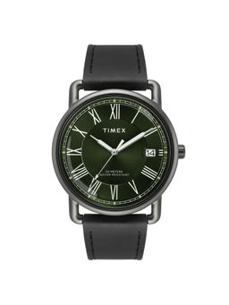 Timex - Men Green Round Dial Analog Watch - TWEG25602 (M)