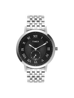 Timex - Men Black Round Dial Analog Watch - TWEG27501 (M)