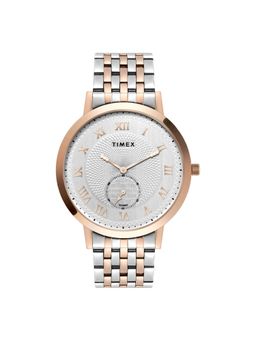 Timex - Men Silver Round Dial Analog Watch - TWEG27502 (M)
