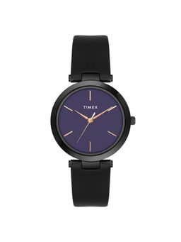 Timex - Women Purple Round Dial Analog Watch - TWEL118SMU02 (M)