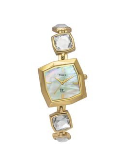 Timex - Women Fria White Square Dial Analog Watch - TWEL16104 (M)