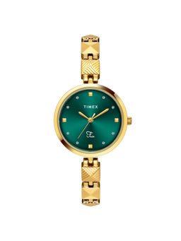 Timex - Fria Round 21mm Teal Dial Analog Women Watch - TWEL18308