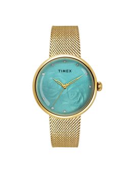 Timex - Women Blue Round Dial Analog Watch - TWEL19301 (M)