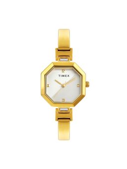 Timex - Women Silver Octagon Dial Analog Watch - TWEL195SMU01 (M)