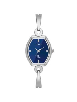 Timex - Women Fria Blue Rectangular Dial Analog Watch - TWEL19700 (M)